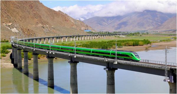 最美天路通車，鋼軌托起“復興號”開上了世界屋脊！